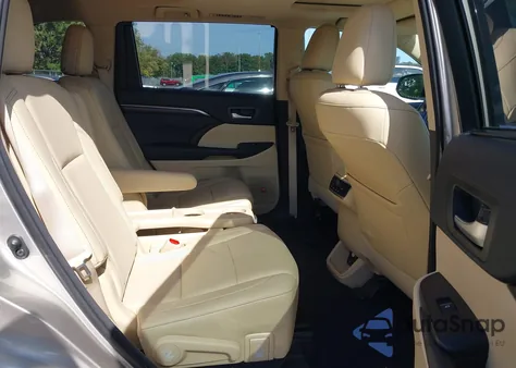 2015 Toyota Highlander Limited V6 from USA, damaged, VIN 5TDDKRFH4FS082592